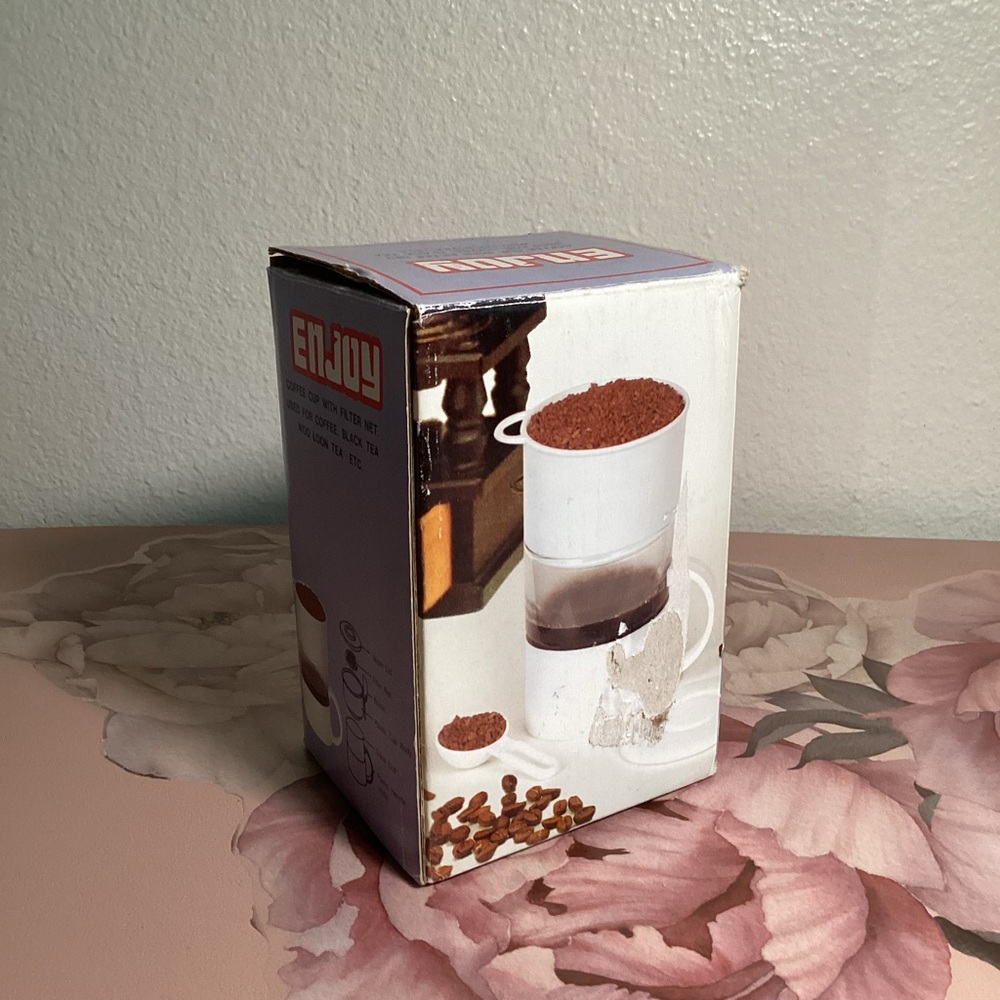 Enjoy Stackable Coffee Maker Boxed Set - White